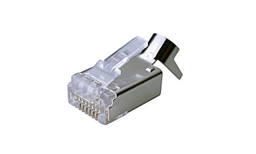 カテゴリー5eモジュラープラグ（シールド付）｜ジェフコム(株)-電設