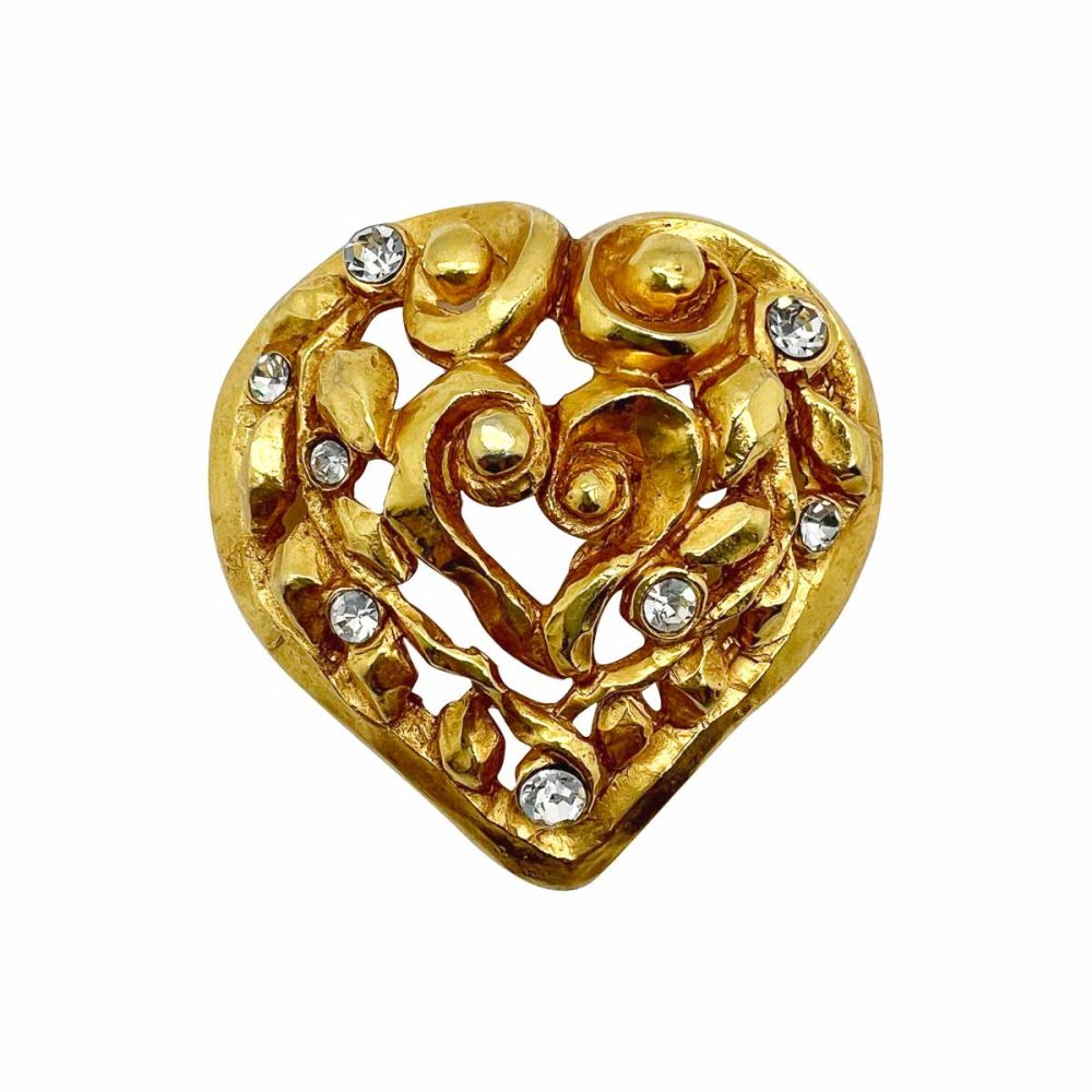 クリスチャンラクロア ゴールドブローチ 大 ヴィンテージ バロック風