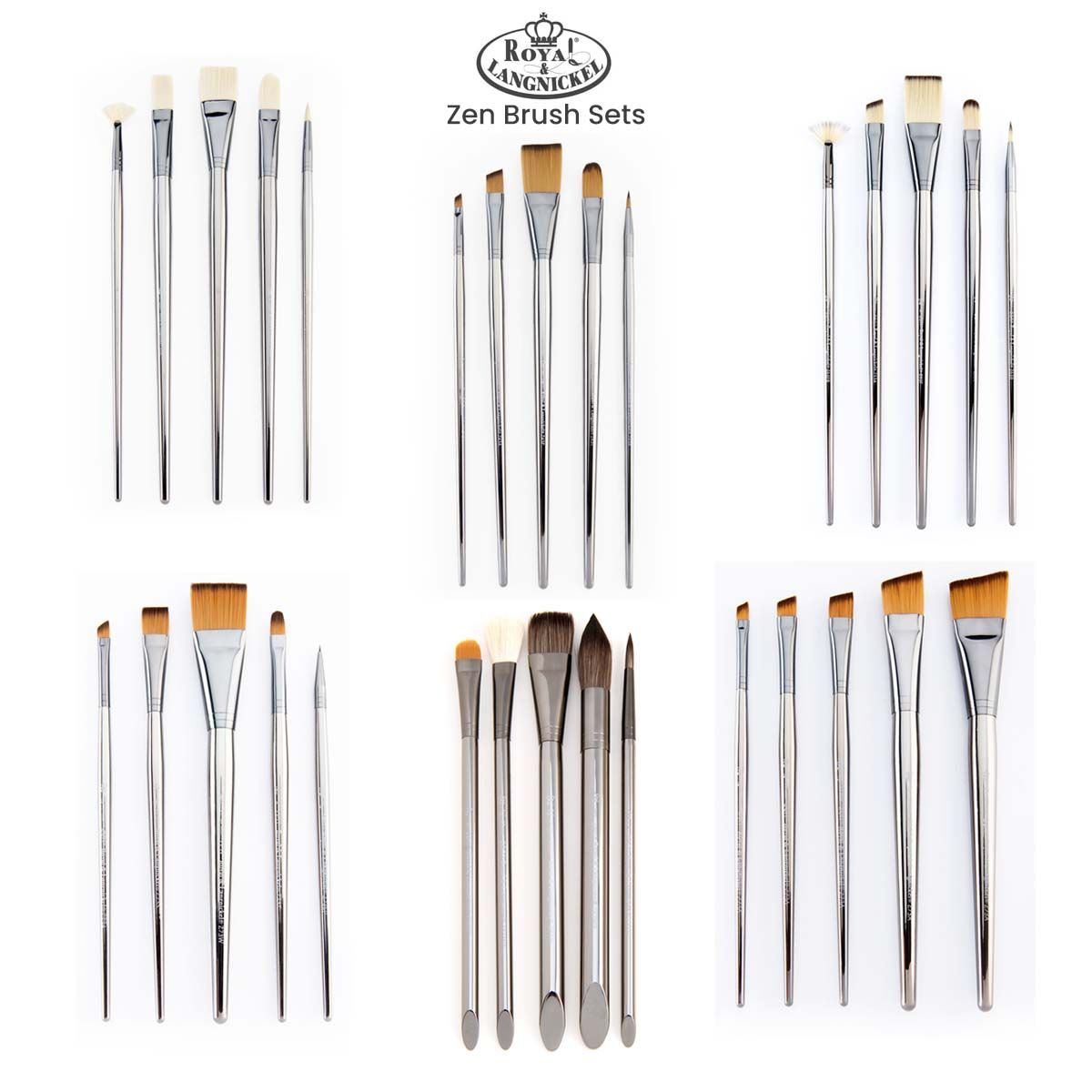 Royal & Langnickel Zen Brush Sets | Jerry's Artarama