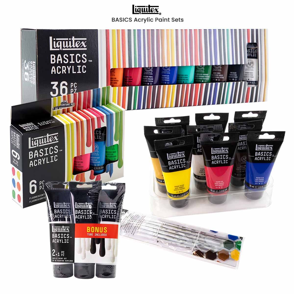 Liquitex BASICS Acrylic Paint Sets | Jerry's Artarama