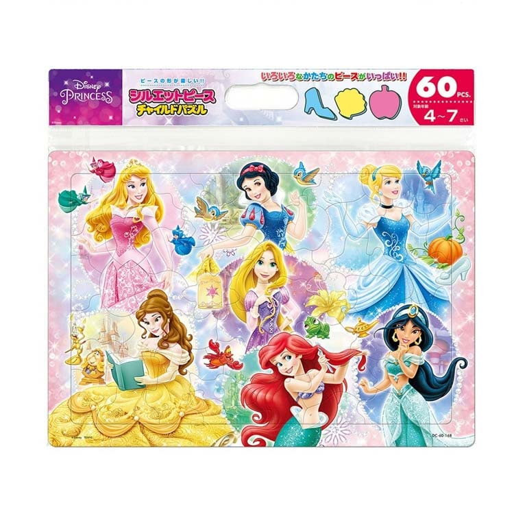 ディズニーキャラクター パノラマジグソーパズル プリンセス 5つの恋