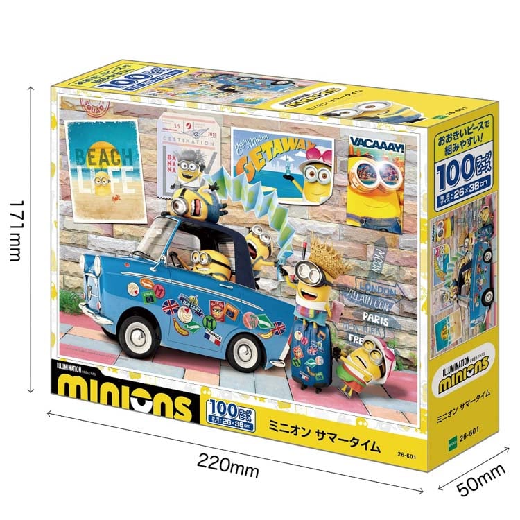 EPO-26-601 ミニオンズ ミニオン サマータイム 100ピース エポック社