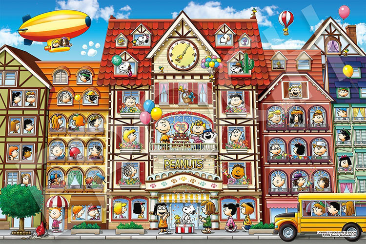 ピーナッツ スヌーピー ジグソーパズル ウッドストックの森 1000ピース