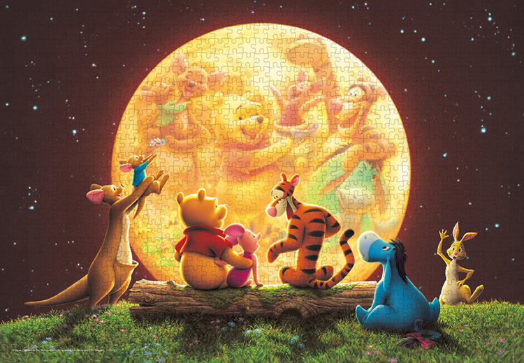 廃盤品】ディズニー プーさん ジグソーパズル ウィニーザプー 500