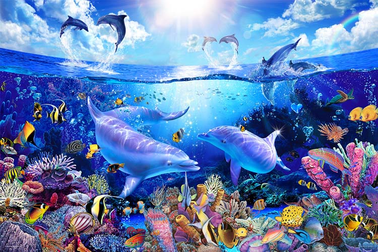 希少 ジグソーパズル 1000ピース キリチーズ フランス Nathan 希少