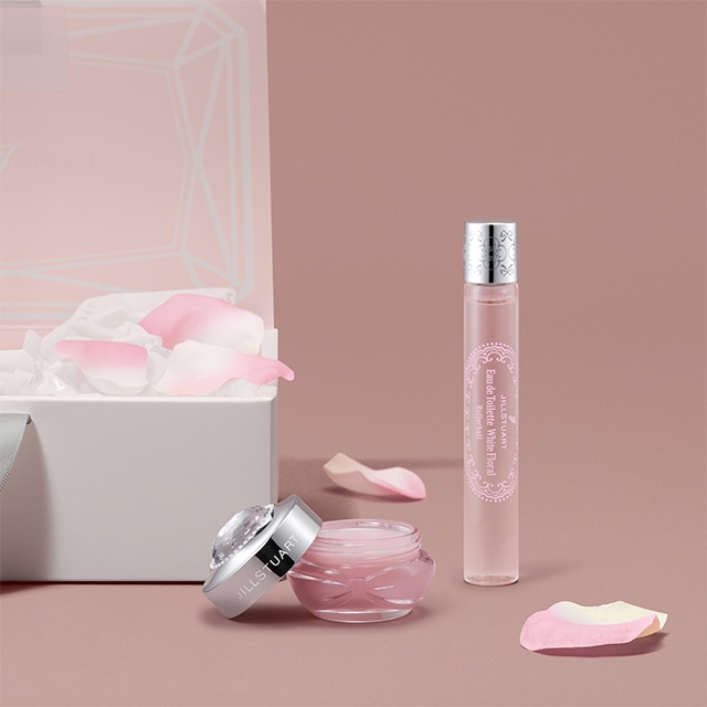 リップマスク&ローラーボールセット(White Floral): JILLSTUART