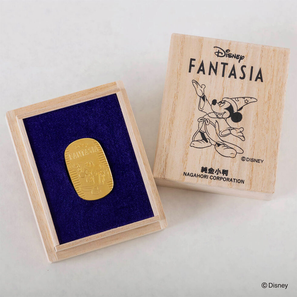 ディズニーファンタジア / 純金小判 10g【Disney FANTASIA