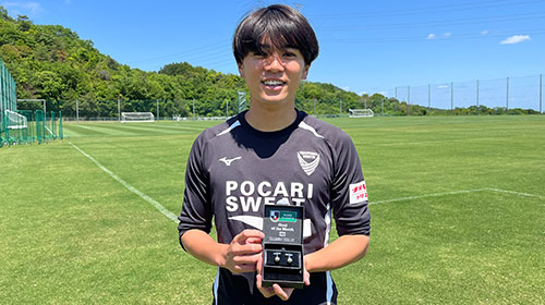 J2受賞者 徳島ヴォルティス DF42 橋本 健人：明治安田Jリーグ 月間