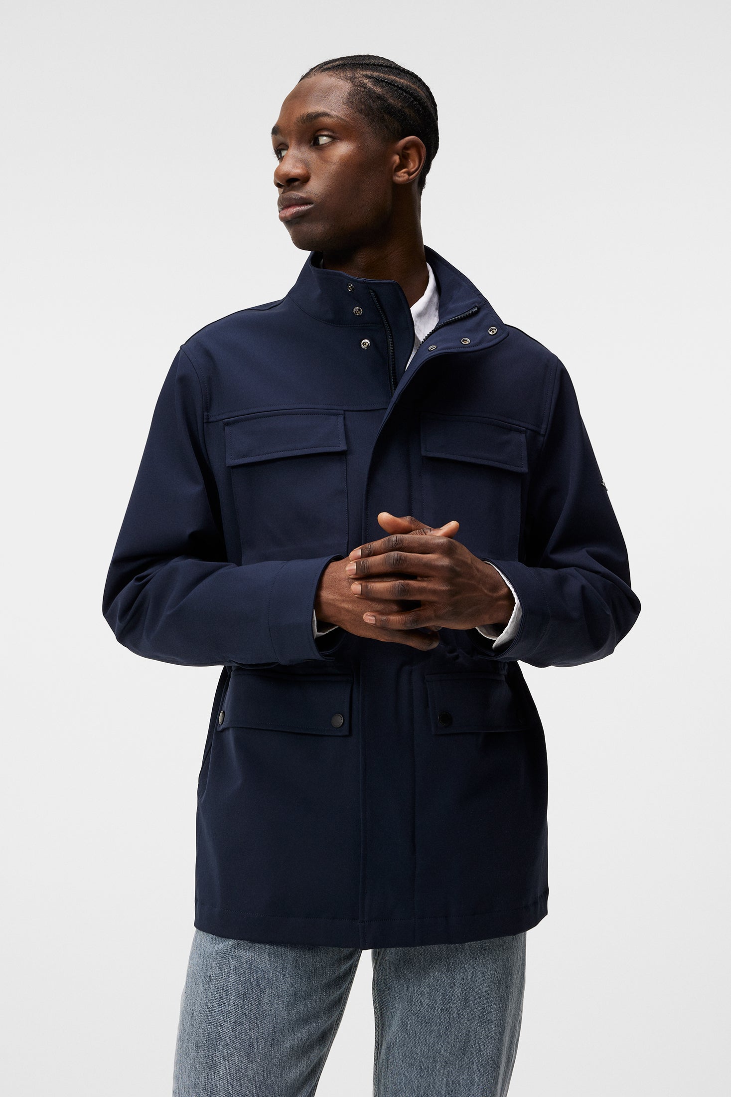 Ripley 4-Way Stretch Jkt / JL Navy – J.Lindeberg