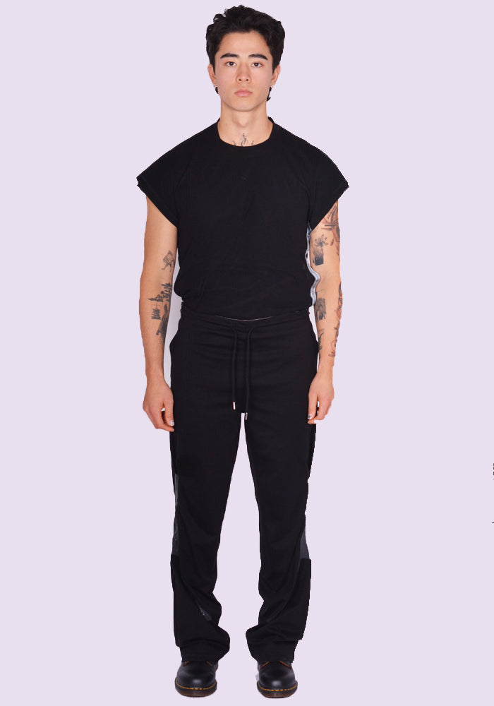 DOSHABURI通販｜KIKO KOSTADINOV ALEC K-DART JERSEY TROUSER BLACK