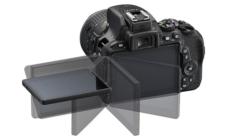 タッチパネル操作が可能なバリアングル液晶モニターを搭載した