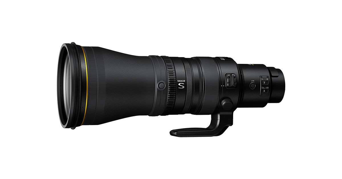 ニコン Z マウントシステム」対応、1.4倍テレコンバーター内蔵の大口径