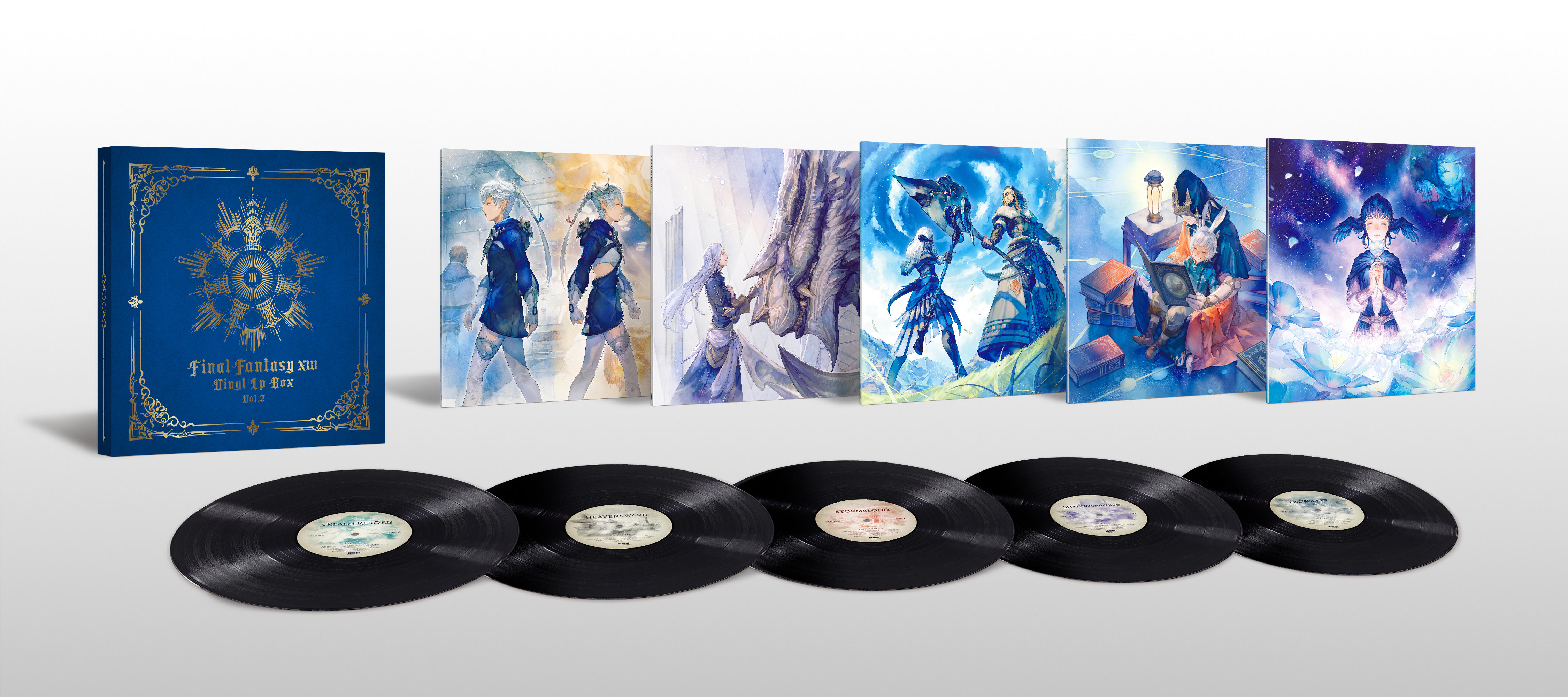 FINAL FANTASY XIV Vinyl LP Box Vol. 2 | LINE UP | SQUARE ENIX