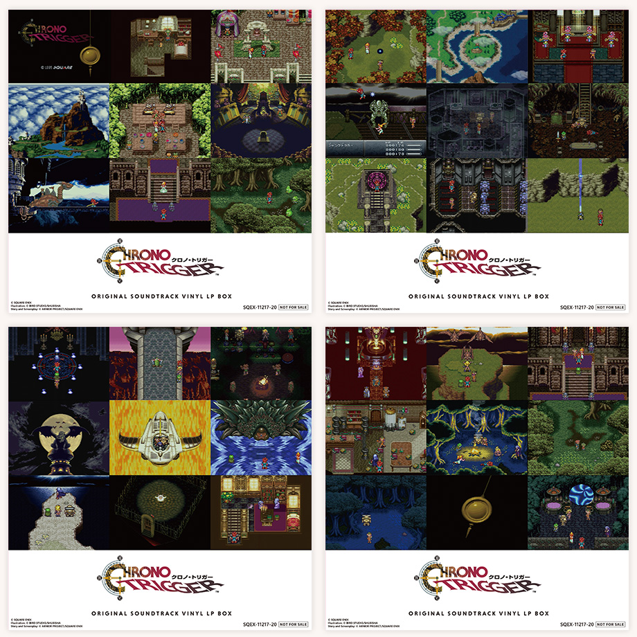 CHRONO TRIGGER Original Soundtrack Vinyl LP Box | SQUARE ENIX