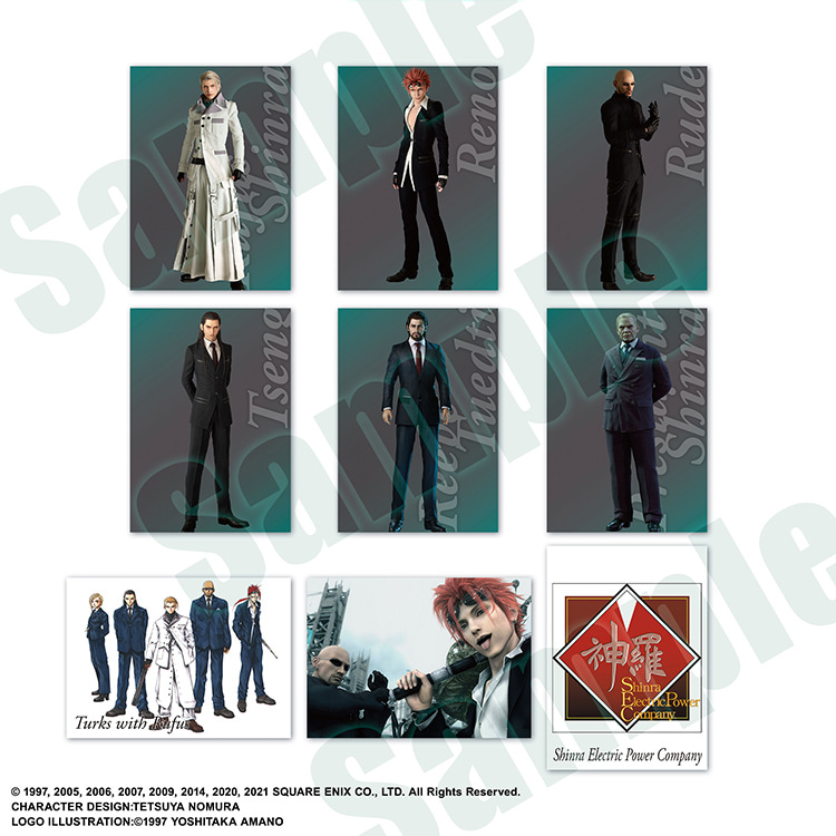 FINAL FANTASY VII ANNIVERSARY ART MUSEUM デジタルカードプラス