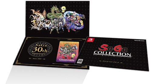 サガ30周年記念BOX【神】| Sa・Ga COLLECTION | SQUARE ENIX