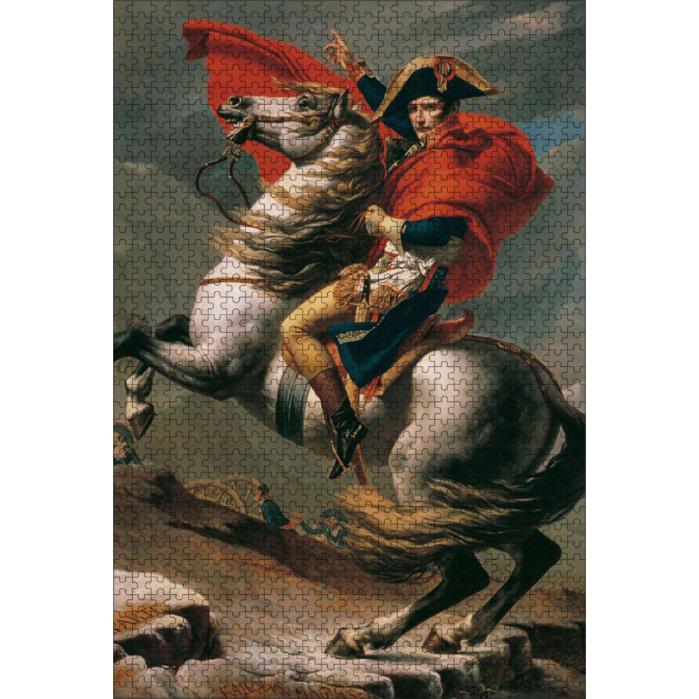 ジャック = ルイ・ダヴィッド ナポレオンのアルプス越え 1000ピース 50