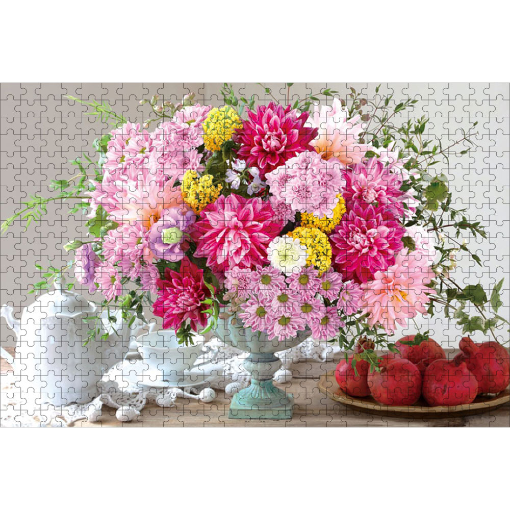 きらめく幸せの花束 ジグソーパズル 1000ピース フラワー 50×75cm