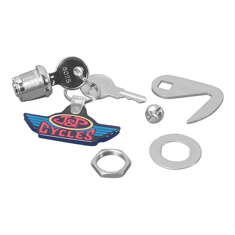V-Twin Mfg. Lock And Hook Kit For Fiberglass Saddlebags For Harley