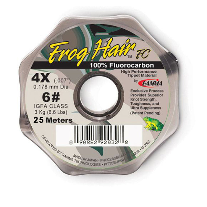 Frog Hair Fluorocarbon Tippet at J Stockard