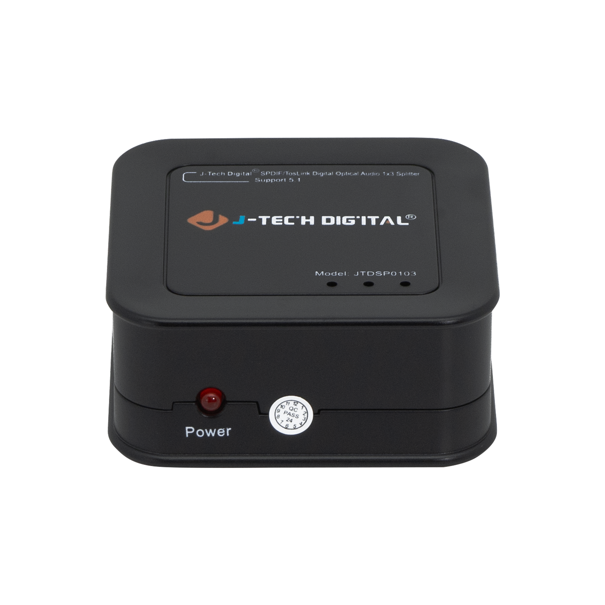 1x3 SPDIF Optical Splitter with Digital Audio