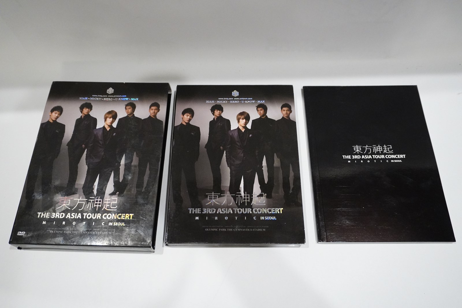 DVD TOHOSHINKI THE 3RD ASIA TOUR CONCERT MIROTIC IN SEOUL KOREA