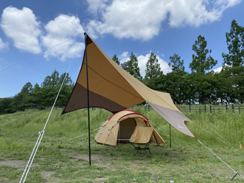 エントリーパックTT/snow peakレビュー&設営撤収【フリーサイト編】on