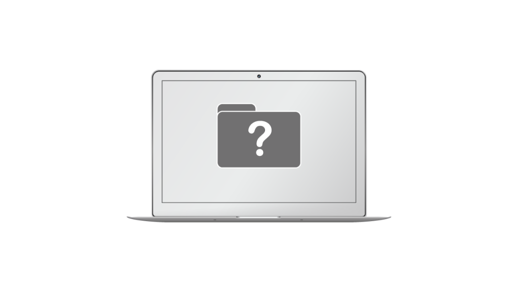 徹底解説】MacBookに「？マーク（？フォルダ）」が表示された時の原因