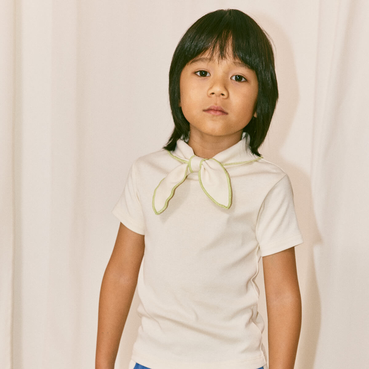 Scout Tee in Marzipan by Misha & Puff – Junior Edition