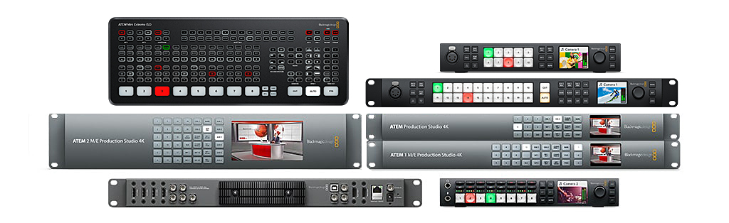 BlackmagicDesign ATEMスイッチャー / vMix 対応コントローラ