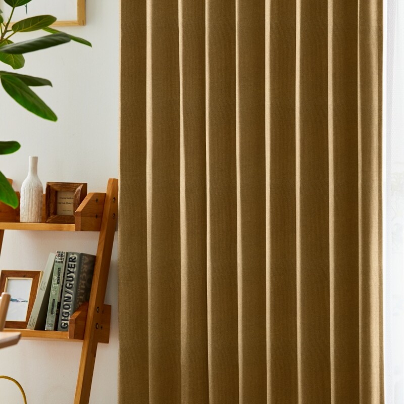 ムジスト カーテン JC-94038 チョコレート ｜ジャストカーテン