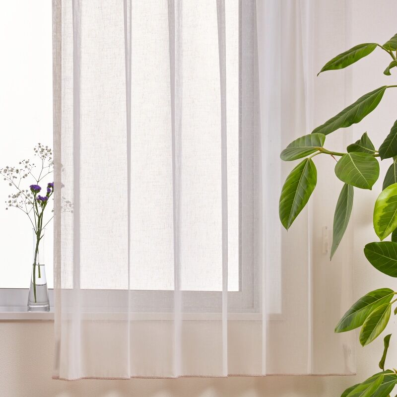 サラサ レースカーテン JE-92688R ピンク ｜ジャストカーテン