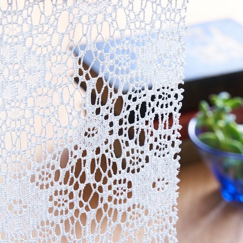 サンセット カフェカーテン JD-26006 ホワイト ｜ジャストカーテン