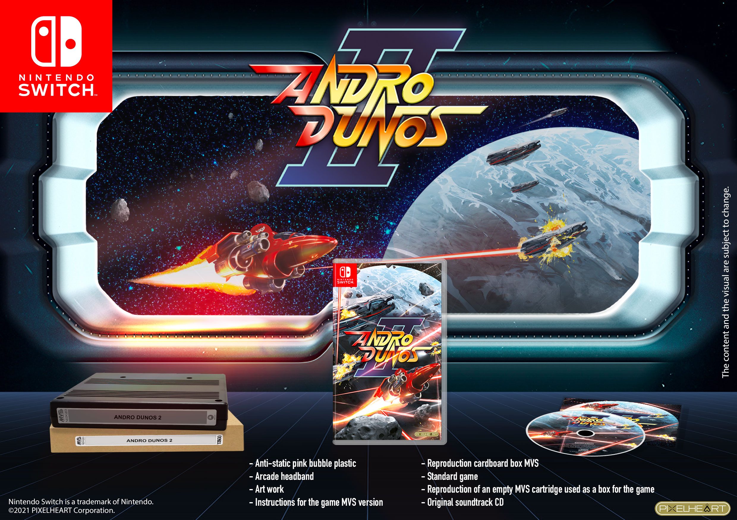 Andro Dunos II - Switch / PS4 / 3DS - JUST FOR GAMES