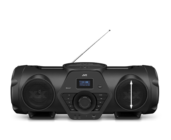 パワードウーハーCDシステム RV-NB250BT | オーディオ | JVC