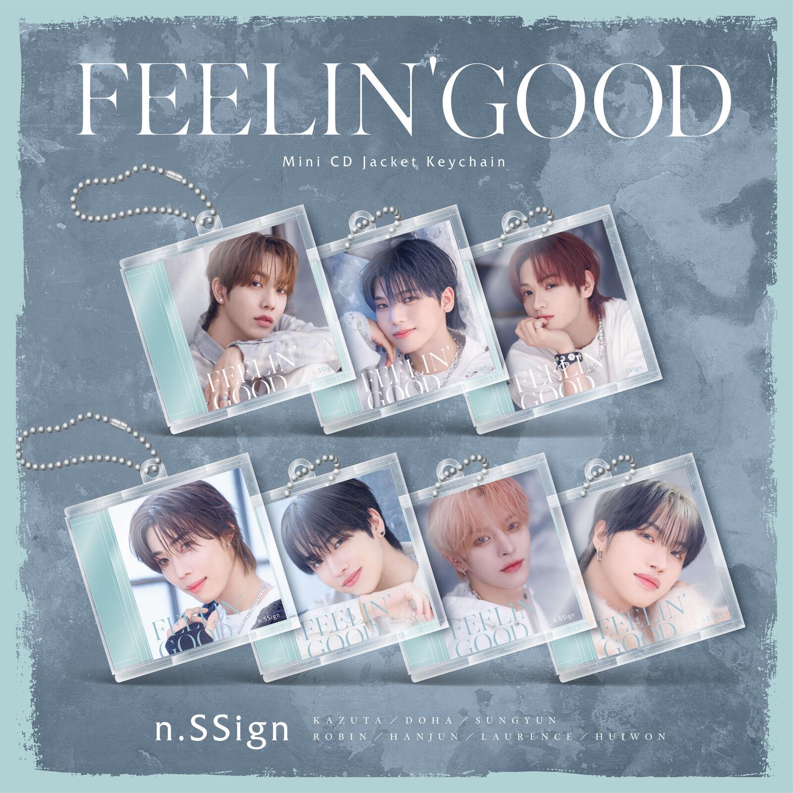 n.SSign | n.SSign Japan 3rd Single ｢FEELIN' GOOD｣ミニジャケ