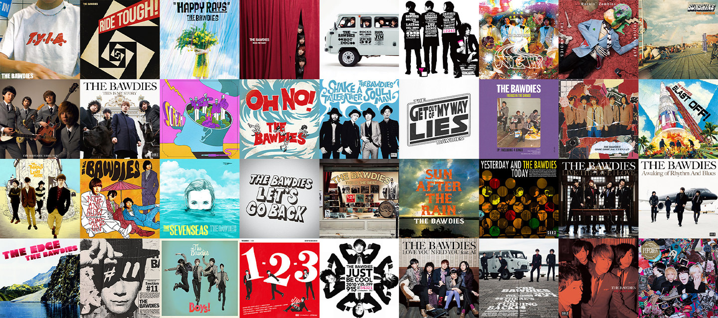 THE BAWDIES NEW VINYL「20th & 15th ANNIVERSARY VINYL COLLECTIONS