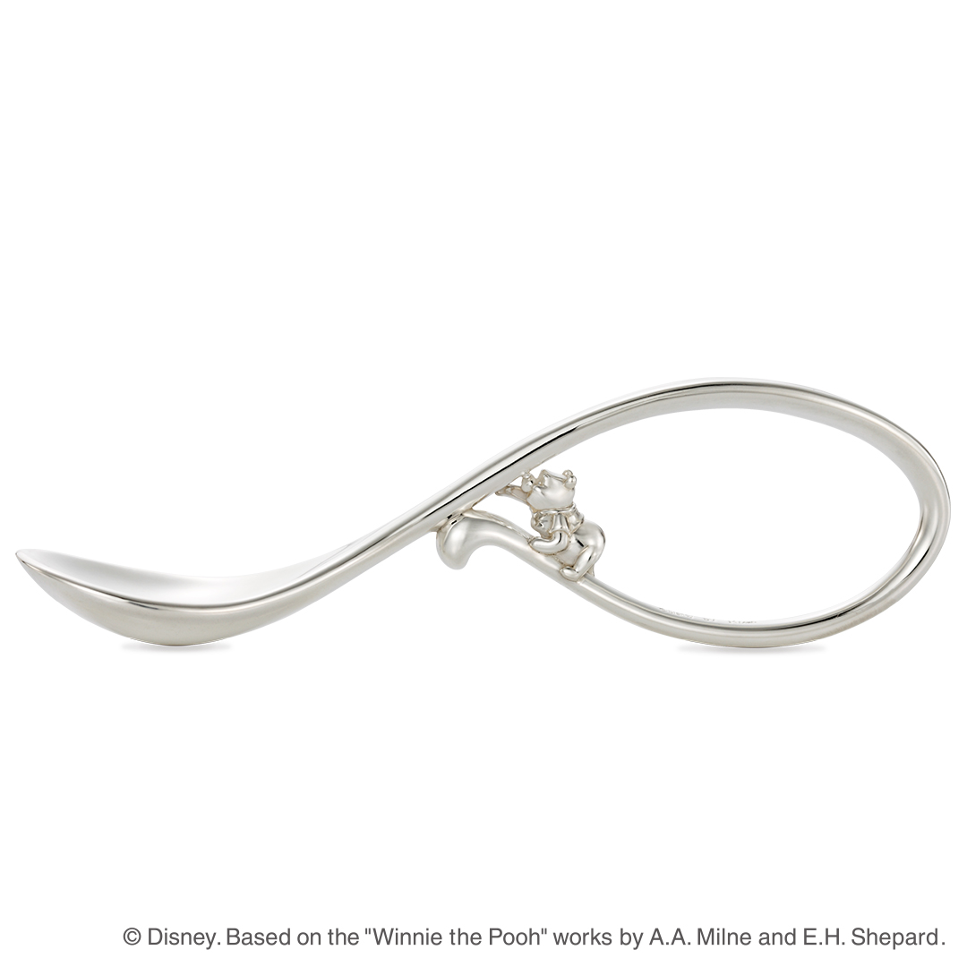 くまのプーさん』 / シルバースプーン[SDP-310]｜ベビースプーン