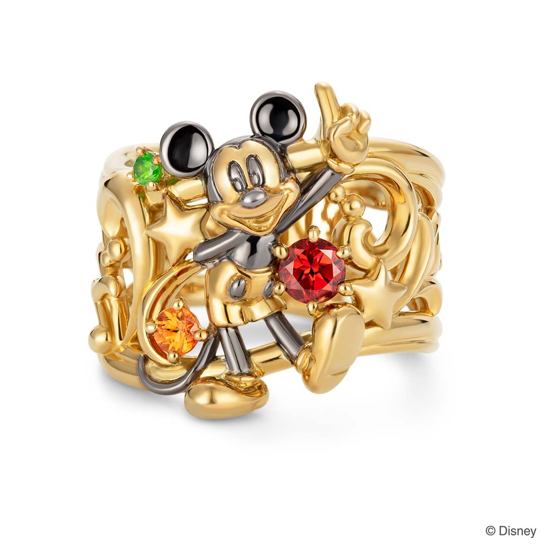ミッキーマウス」/ ブローチ＆ペンダントトップ[DODF-1207]｜オーダー