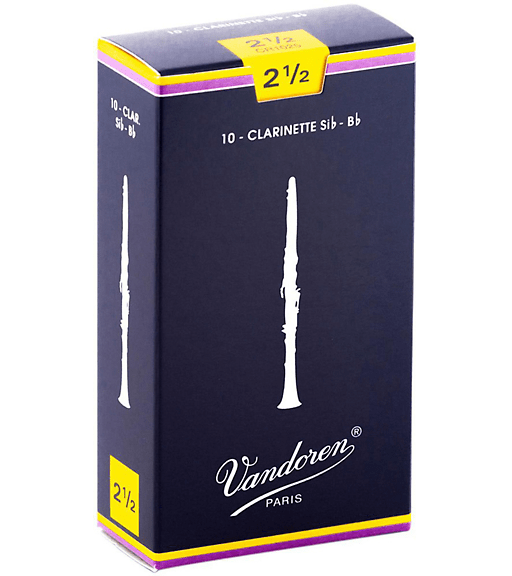 Box of 10 Vandoren Clarinet Reeds from O'Malley Musical