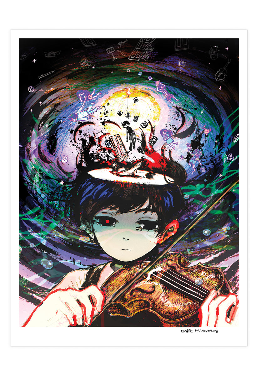 OMORI 3rd Anniversary Print – OMOCAT