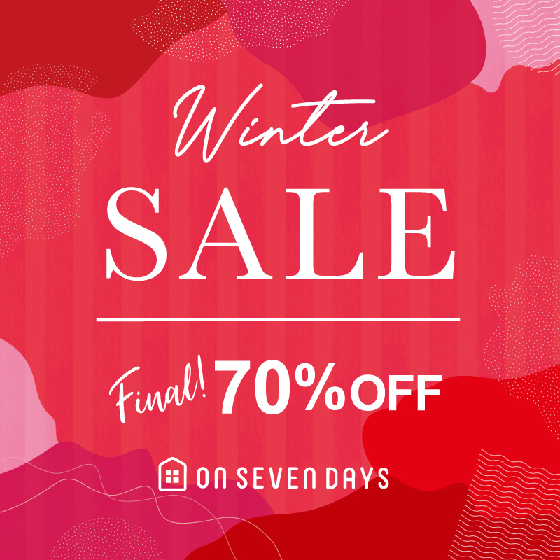 ☆2/2(木)より70%OFF☆冬物最終処分セール開催☆ – オンセブンデイズ