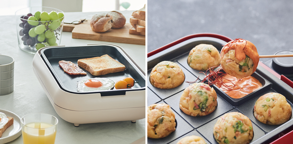 超火力＆お皿のように丸洗い！？レコルト ホットプレート【WEB限定