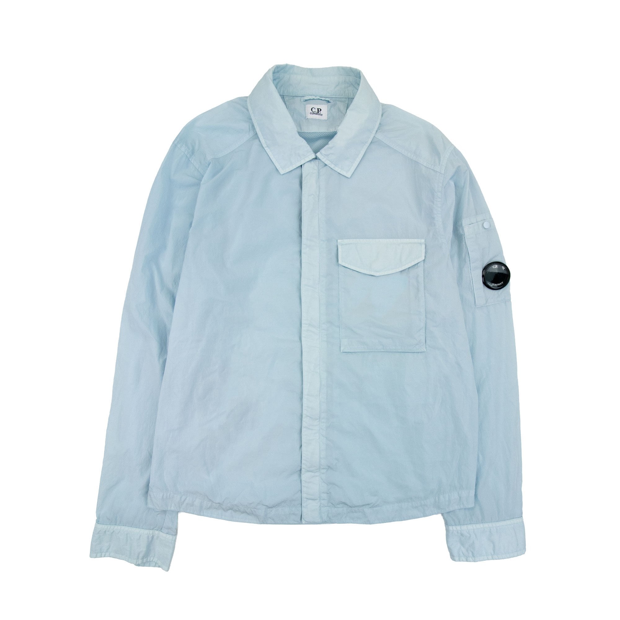 Cp Company Chrome R Pocket Overshirt Starlight Blue 806 | ONU