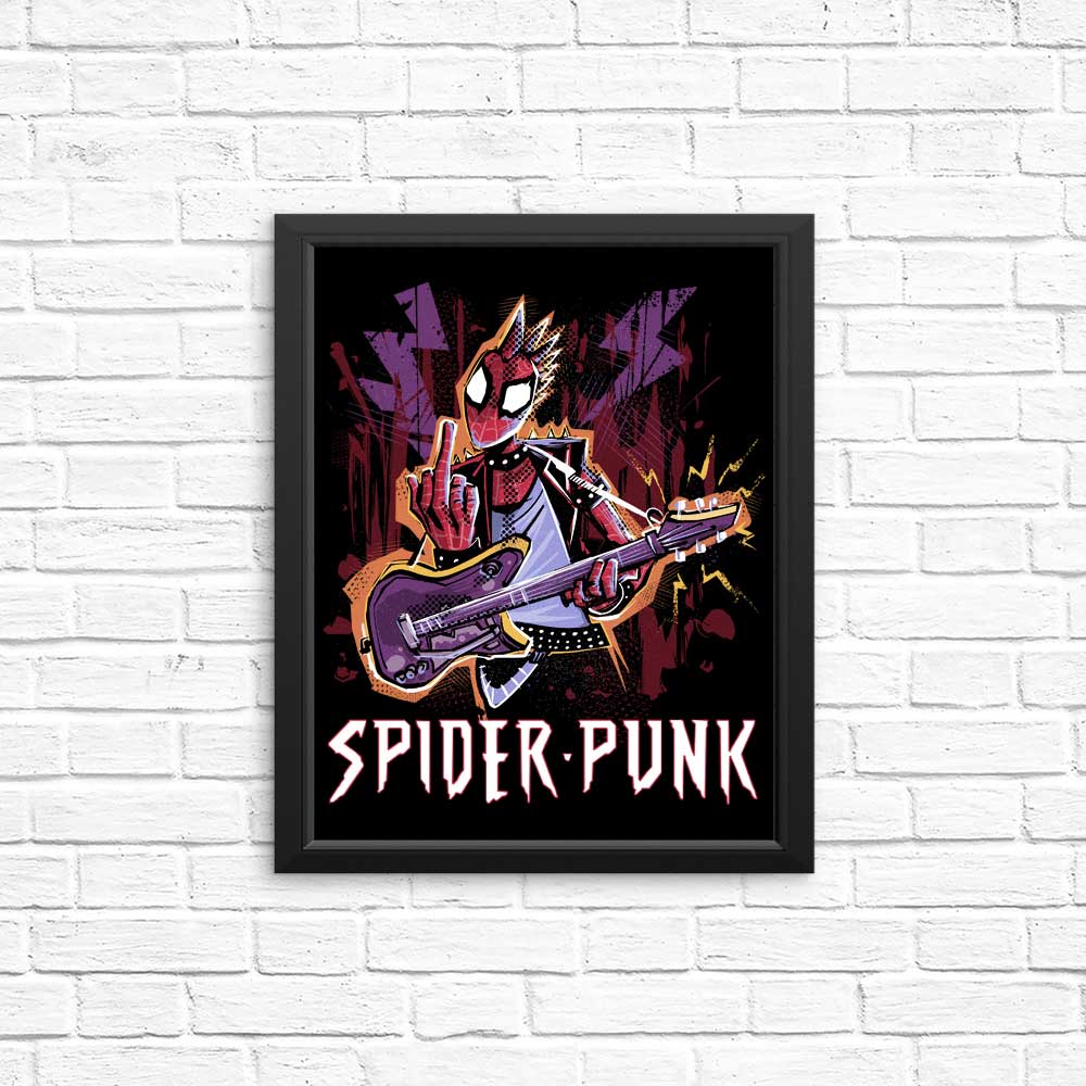 Spider Punk - Posters & Prints – Once Upon a Tee