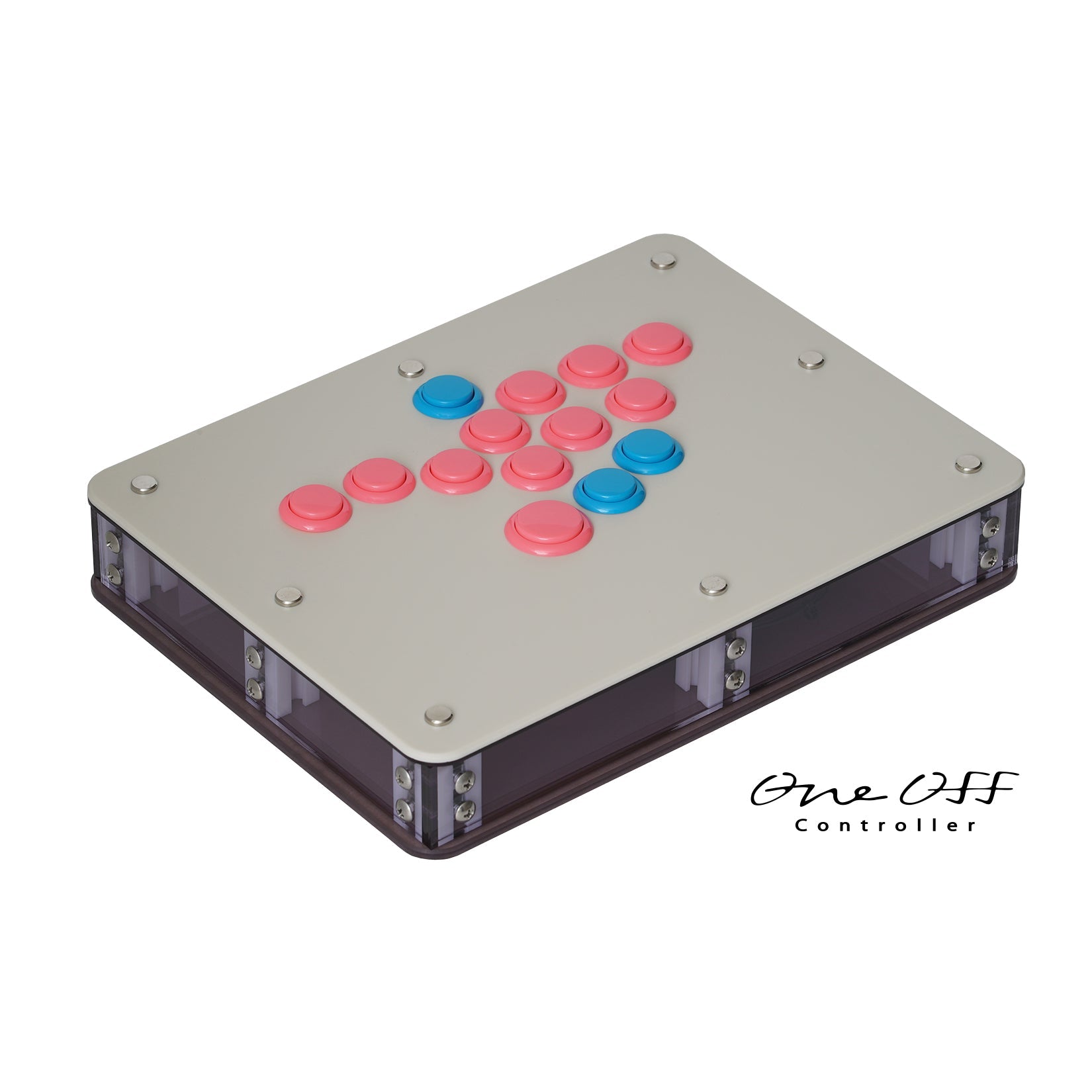 完成品】スイッチ付共存筐体 レバーレス オーダーメイド アケコン