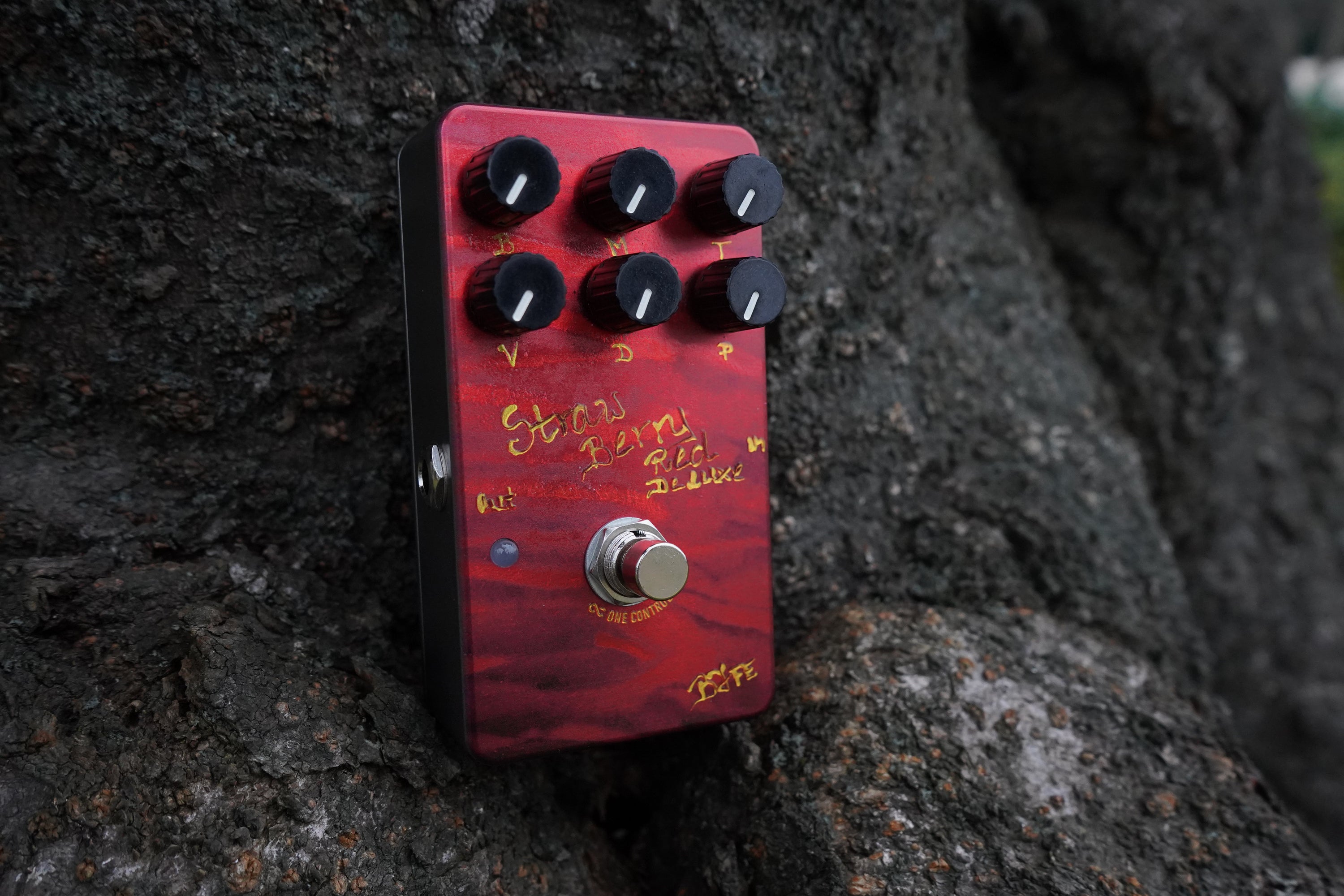 One Control STRAWBERRY RED OVERDRIVE DLX Limited BJFE Style【限定