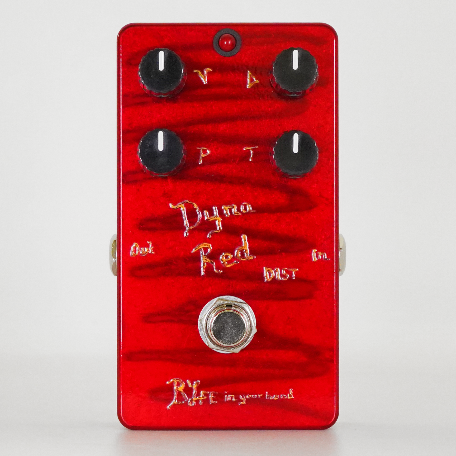 One Control BJFE in your hand series Dyna Red Distortion 4K