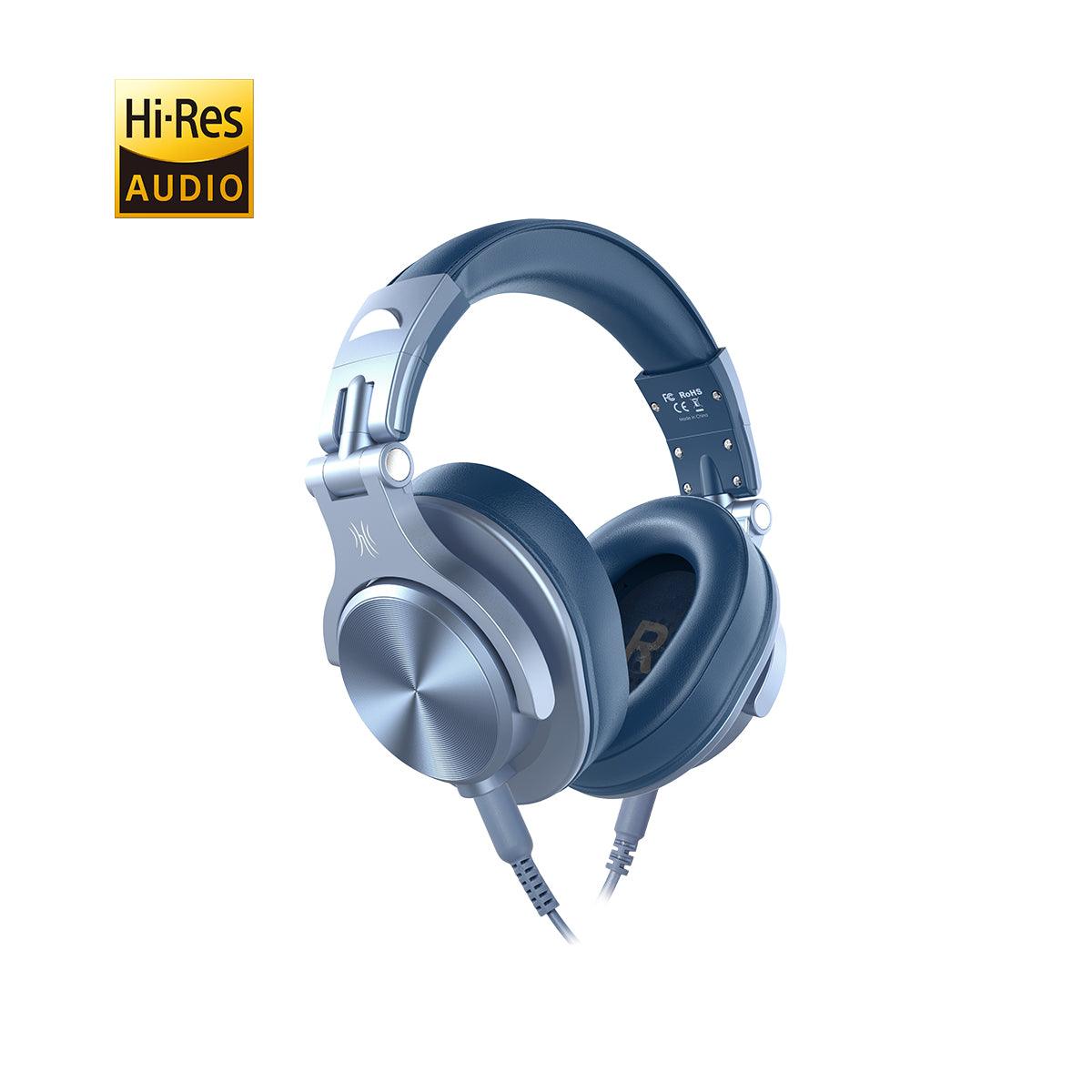 A71 Over-Ear Headphones(Silver)-DJ & Studio – OneOdio