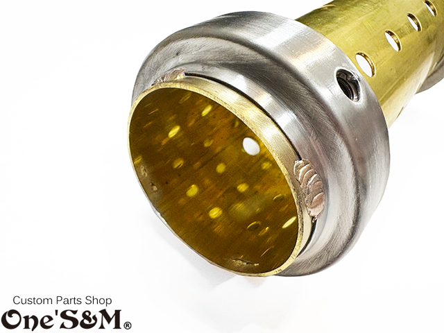 送料込み】 Z音 ゼットオン 真鍮インナー マフラーサイレンサー